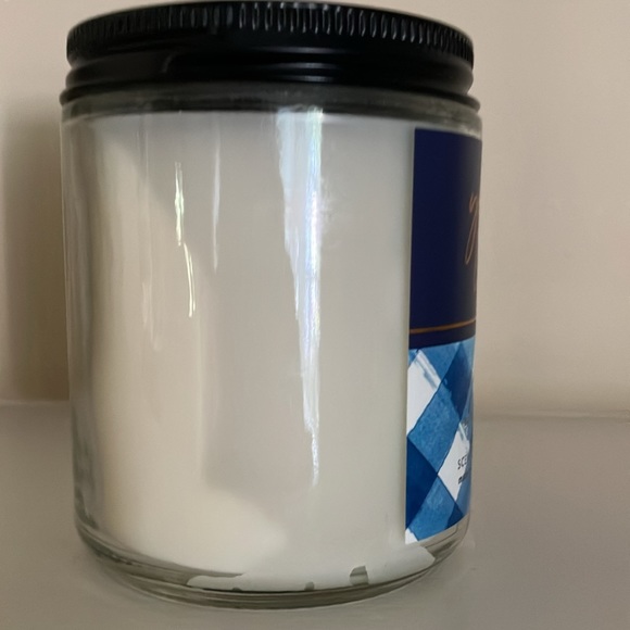 💙NWT‼️Gingham Single Wick Candle Bath & Body Works - Picture 4 of 7